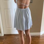 LA Hearts Light Blue Flowy Dress Photo 1