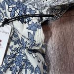 NWT sincerely Jules boho blue balloon long sleeve mini dress Size M Photo 5