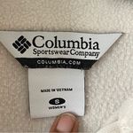 Columbia | Cream Zip Up Fleece Jacket Sz S Photo 5