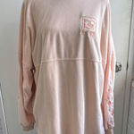 Disney  Velour Embroidered Spirit Jersey medium mickey Minnie athleisure Photo 0