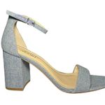 J. McLaughlin NWOT  Women’s Esme Denim Block Heels with Ankle Strap Blue Size 11 Photo 5