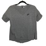 Nike Women's Gray Tech Fleece Shirt XS Photo 0