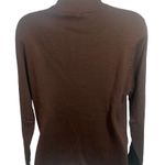 Jessica Holbrook 100% Silk Mock Neck Top Size L Photo 1