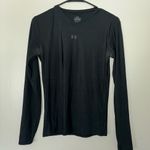 Under Armour  Black V-Neck Long Sleeve Top Photo 0