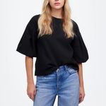 Madewell  Puff-Sleeve Sweatshirt Tee Size XS Photo 1