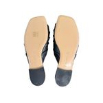 Gianvito Rossi NIB Selene Flat Sandal in Black Size 39.5 Photo 9