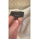 Michael Costello  x REVOLVE Isadora Mini Dress Cream Lace Size M Photo 3