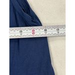 Zyia  Active Women’s Medium Navy Blue Shark Bite Split Hem Exercise Tank Top Photo 4