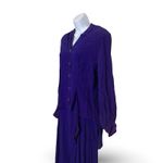 Vintage Ms Interpret Casual Outfit Purple Size 6 Photo 1