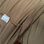 Turtleneck midi sweater dress Tan Size L Photo 4