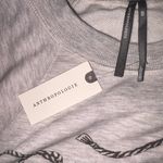 Anthropologie Saddle Up Rope Gray Sweater Photo 6
