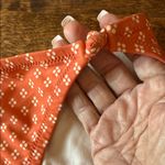 Kona Sol  Swimsuit Cream Bandeau & Terracotta Patterned Bottom Bikini Size XS/S Photo 7