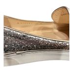 Stuart Weitzman Silver Copper Biarritz Metallic Slip On Sneaker Loafer Size 10 Photo 3