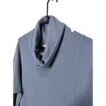 CAbi ‎ Cowl Neck Long Sleeve Tunic MIDI Dress Size M Gray Minimalist Casual Photo 4