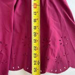 NWT!Burgundy cut out adjustable strap removable padding swim top size 14 Photo 4