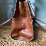 Patricia Nash Vienna Brown Leather Satchel Photo 3