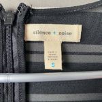 Silence + Noise sz S black white strip long sleeve romper Photo 4