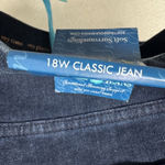 Soft Surroundings ‎ Jeans Pants Womens 18W Dark Demin Triple S Slimming NWT Photo 4