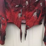 FINAL MARKDOWN Roughrider tie front western top (M). Size M Photo 2