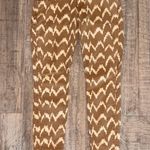 7 For All Mankind Jeans Womens Sz 26 Yellow Mustard Chevron Skinny Legs Pants Photo 0