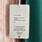 YEAR OF OURS Green Side Striped Thermal Ski Belted Waffle Knit Leggings Size 2X Photo 10