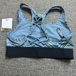 Victoria's Secret Victoria’s Secret Blue Geometric Sports Bra Photo 2