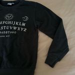 Ouija Board Womens Black Graphic Oversized Sweatshirt Size XS Photo 4