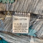 L.A. Soul Floral Print Cotton Knit Dress Pocketed Casual Womens Small Gray Photo 4