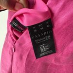 NEW Rasario Dress Pink Linen Crystal Buckle Midi Cocktail Shift Dress Size US 4 Photo 10