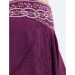 Urban Outfitters Ecote Embroidered Shorts NEW purple boho xs Photo 3
