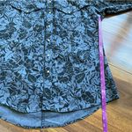 Rockmount Ranch Wear Floral Print Western Shirt Pearl Snap Black Photo 10