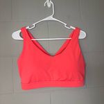 Aerie OFFLINE By Real Me Open Back Sports Bra in Tropadelic Pink Women’s Size XL Photo 4