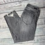 Liverpool  Grey Washed Distressed Mom Jeans 6 Photo 3