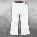 American Eagle Womens Jeans Super High Rise Flare Sz 18 Short Button Fly Stretch Photo 1