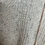 Sanctuary light pale pink knit sweater tassels sheer crochet boho sweater top Photo 7