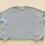 BP Nordstrom Light Blue Knit Cosy Crewneck Sweater Large Photo 7