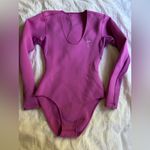 Seea Magenta Long Sleeve one piece swimsuit surf small Purple Photo 1