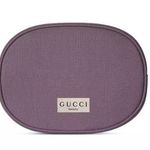 Gucci beauty / canvas makeup pouch / purple Photo 0