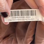 Quince Terracotta Vintage Wash Tencel Button Front Dress Size Medium NWT Brown Photo 11