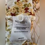 Faithfull the Brand Faithful The Brand Rafa Midi Crinkled In Goldie Floral Dress Size 4 Photo 7