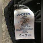 Lands' End Tankini Swim TOP ONLY Foam Pad Bra Black White Polka 8 ddd Photo 5