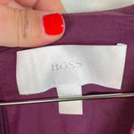 Hugo Boss Boss  Dadorina Belted Front Slit Sheath Dress Photo 7