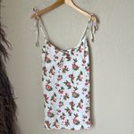 Reformation  chandler mini cherry tie strap dress Photo 1