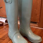 Hunter  Baby Blue Rain Boots Photo 0