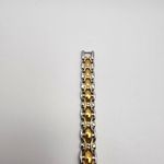 Bulova  Silver & Gold Tone Watch Photo 3