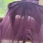 Free People Women Ellie Sheer Mesh Long Sleeve Crop Blouse Top Photo 2