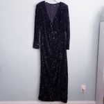 Baltic Born  Madonna Black Sequin Maxi Dress Photo 2