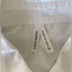 Live 4 Truth  White Rhinestone Dazzle Button Crop Top, Size 1X Photo 3