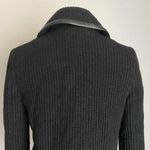 Tory Burch sz S 100% Wool knit collared button coat Photo 5