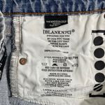 BLANK NYC NWT  The Madison Cropped High Rise‎ Distressed Denim Blue Jeans Size 32 Photo 5